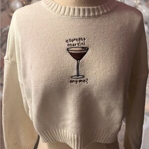 Moon & Madison crop sweater